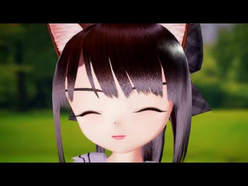 【MMD】ポニテぷちねこさんで「White Letter」 【第18回ラジＰ杯参加作品】