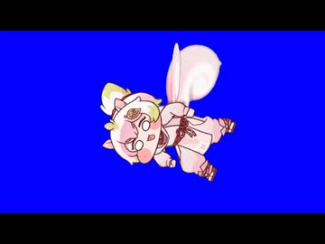 多分忍術ではない方法で空を飛ぶモモBB