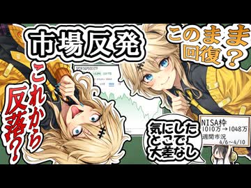 【市場反発】このまま回復？それとも反落？気にしたところで大差なし【パニック相場】