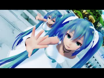 【MMD】  えれくとりっく・えんじぇぅ  【Tda式ミク＆ちびミクワンピース】