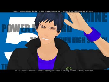 【MMD黒バス】Sesame【青峰大輝】