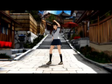 【MMD艦これ】Butterfly (Smile.dk)　吹雪　【清水風ステージ】　
