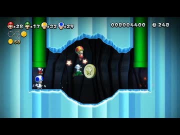 【劇団Boss】いよいよwiiuのゲームに手を出す【NewスーパーマリオブラザーズWiiU】part49