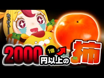 【秋】柿を食べ比べ！1個○○○○円の高級柿ってどんな味？｜#おむらいす食堂