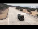rapidly fieldable 155mm K9 Mobile Howitzer being put through its paces.
