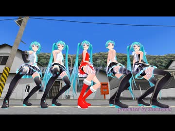 【MMD】Tdaシスターズ　デフォ服改変モデル更新告知　その１