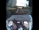 E52中部横断自動車道の横断歩道と道路衝突事故クラッシュ玉突き事故大破で潰された事故警察逮捕追突事故接触事故危険運転飲酒運転アルコール酒飲み運転居眠り運転死傷重傷暴走死亡事故