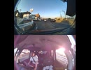 E86のと里山海道で自動車トラックと自転車の接触事故・自転車迷い込み自転車接触転倒事故・間違えて自転車で進入した結果の自転車死亡事故・自転車が高速道路に誤進入で轢かれる交通事故