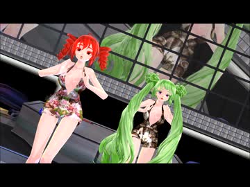 【MMD】他人事の音がする【重音テト】