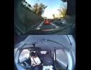E1名神高速道路で自動車トラックと原付バイク原チャリ原付スクーターの接触事故・原付バイク迷い込み原付接触事故転倒事故・原付バイク原付スクーター転倒接触死亡事故高速道路誤進入で轢かれる交通事故