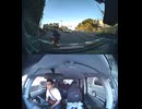 E3A南九州自動車道で自動車トラックと原付バイク原チャリ原付スクーターの接触事故・原付バイク迷い込み原付接触事故転倒事故・原付バイク原付スクーター転倒接触死亡事故高速道路誤進入で轢かれる交通事故