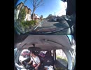 E46秋田自動車道で自動車トラックと原付バイク原チャリ原付スクーターの接触事故・原付バイク迷い込み原付接触事故転倒事故・原付バイク原付スクーター転倒接触死亡事故高速道路誤進入で轢かれる交通事故