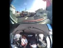 E60帯広・広尾自動車道で自動車トラックと原付バイク原チャリ原付スクーターの接触事故・原付バイク迷い込み原付接触事故転倒事故・原付バイク原付スクーター転倒接触死亡事故高速道路誤進入で轢かれる交通事故