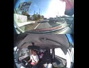 E56松山自動車道で自動車トラックと原付バイク原チャリ原付スクーターの接触事故・原付バイク迷い込み原付接触事故転倒事故・原付バイク原付スクーター転倒接触死亡事故高速道路誤進入で轢かれる交通事故