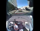 C4首都圏中央連絡自動車道で自動車トラックと原付バイク原チャリ原付スクーターの接触事故・原付バイク迷い込み原付接触事故転倒事故・原付バイク原付スクーター転倒接触死亡事故高速道路誤進入で轢かれる交通事故
