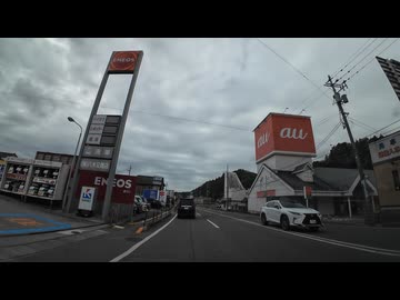 岩手　大船渡、陸前高田、宮城　気仙沼　三陸ドライブ　5　大船渡市街地　2025　0712