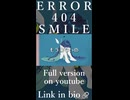 『夜に溶ける、切ないR&B。』ERROR 404 SMILE / -4℃