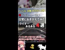 バイクに関する衝撃力を日常生活に置き換えてみた【ボイロ車載(?)】