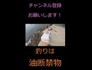 釣りは油断禁物 #切り抜き #釣り #トラブル発生