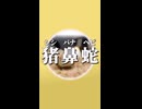 シシバナヘビっていう名前