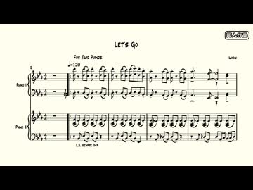 【トリッカルBGM】Let's Go【ピアノアレンジ】