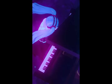 【ニコニコショート】ピアノを弾く 【初音ミク】