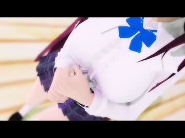 【紳士MMD】神風ちゃんで秘密のトントンダンス(制服＆水着Ver.)【再投稿版】