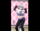 【MMD】爆乳な弱音ハクさんでPikkaan【ショート】