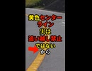 黄色センターライン、実は追い越し禁止ではないから