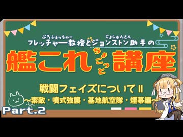 【艦これ×ゆっくり解説】ぷろふぇっちゃーの艦これちょこっと講座 第2回