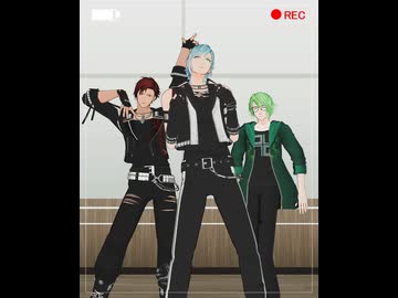 【MMDブラスタ】ホコリヨケダンス【晶・リンドウ・黒曜】