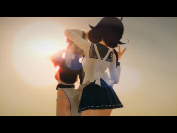 【紙芝居+ダンス】【艦これMMD】大鯨と神威で『V』ヴィー【MiluMMD】