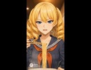 ラーメンを食べる金髪縦ロールお嬢様.sora