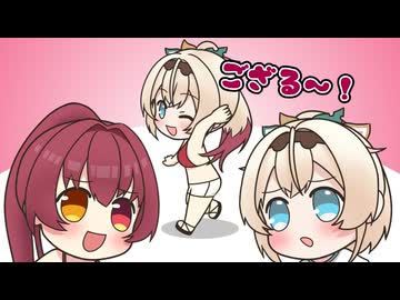 【手描き】風真になりきるマリン船長【ホロライブ/風真いろは/宝鐘マリン/AZKi】