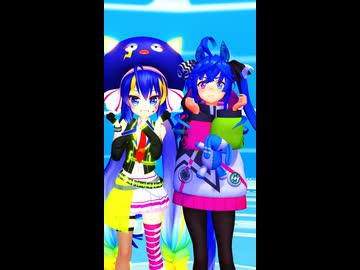 【MMD】アニサマ2022 Sparkle /音街ウナ＆ツインターボ