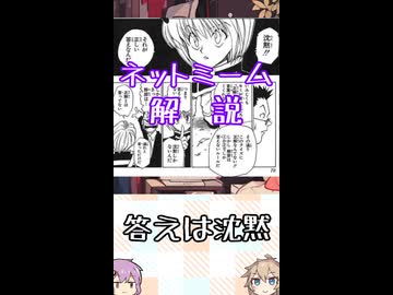 ゆかつむネットミーム解説【答えは沈黙】