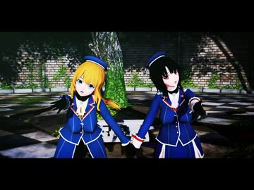 【MMDカメラ配布】jump for joy　ＳＰＳ式 重巡高雄＆愛宕【ＭＭＤ艦これ】