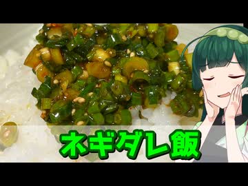 【東北ずん子】これだけでススム！ ネギダレ飯【VOICEROIDキッチン】