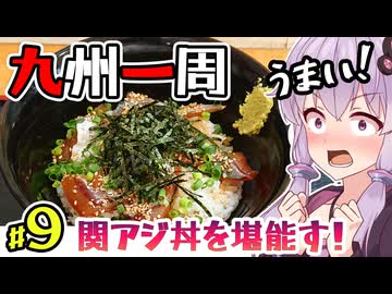 【大分駅前散策】八日間で巡る九州一周ツーリング！西と南を目指します #9　天気悪いので関アジ食って大分駅前ぶらつきます