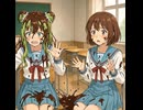 教室でカスタードクリームが降り注ぐ罰ゲーム