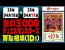 《108枚/1日｜遊戯王｜4月19日》＜20円以上変動＞ 買取相場 #遊戯王OCG