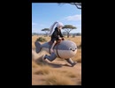 □(◉▽◉□)Э サカバンバスピスに足生えた