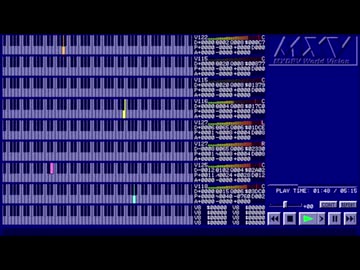 ym2151音源でアフターバーナー(メロディーバージョン)
