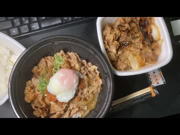 きりたんが食べるだけ【吉野家 スタミナ超特盛丼】