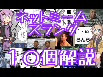 今さら人に聞けないネットのネタ解説その51【結月ゆかり×春日部つむぎ】