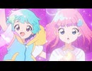 こんぺとリリィ、ましゅールル変身シーン (魔法の姉妹ルルットリリィ)