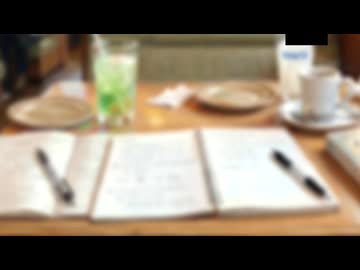 唯世と紲星_勉強の合間に