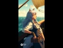 異世界狼耳少女、海をゆく