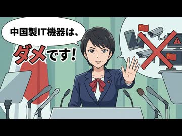 高市総理、中国製のIT機器を事実上排除へ【きょうの気になる詩。】