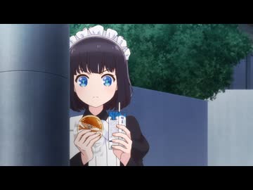 メイドさんは食べるだけ 4食目「ビスケット／あんぱん／レモネード／フライドチキン」